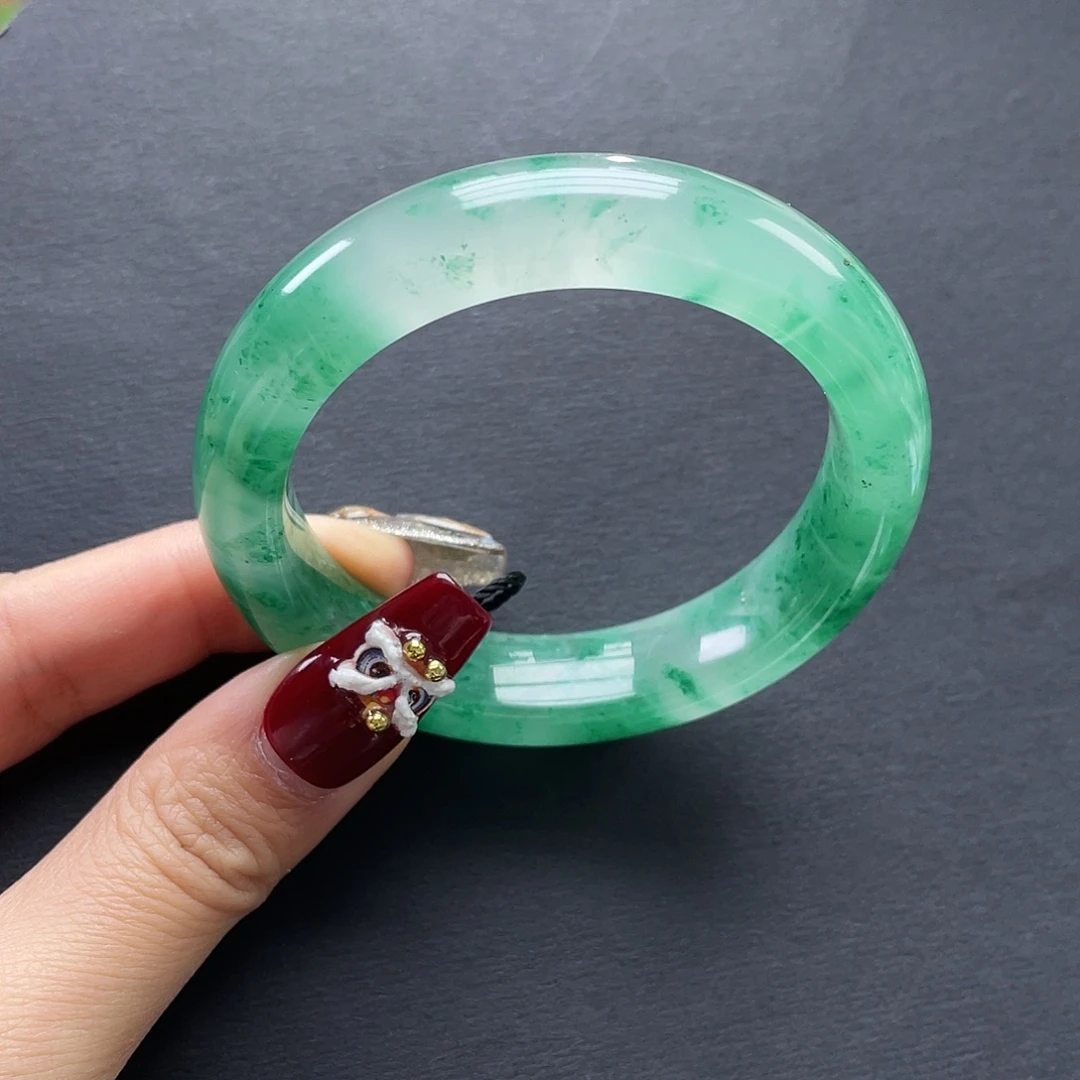 石英质玉未镶嵌手镯54.5