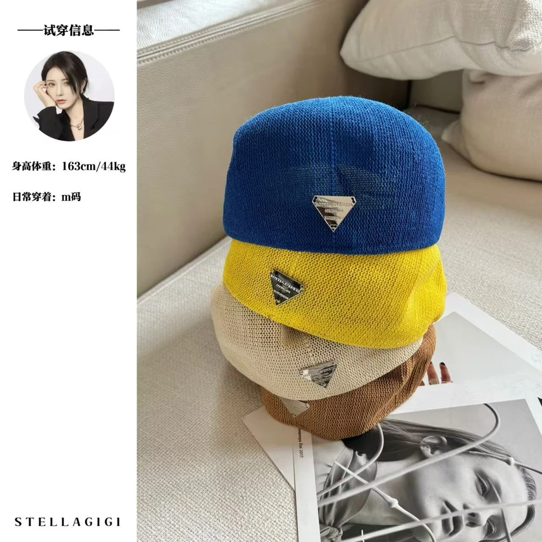 SG / 杨依姗 SS夏季镂空透气复古百搭三角标前进帽MZ-20250541