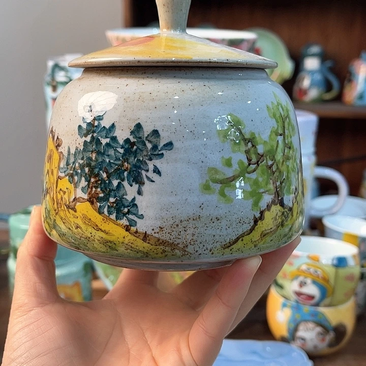 陶景德镇釉下手绘陶瓷