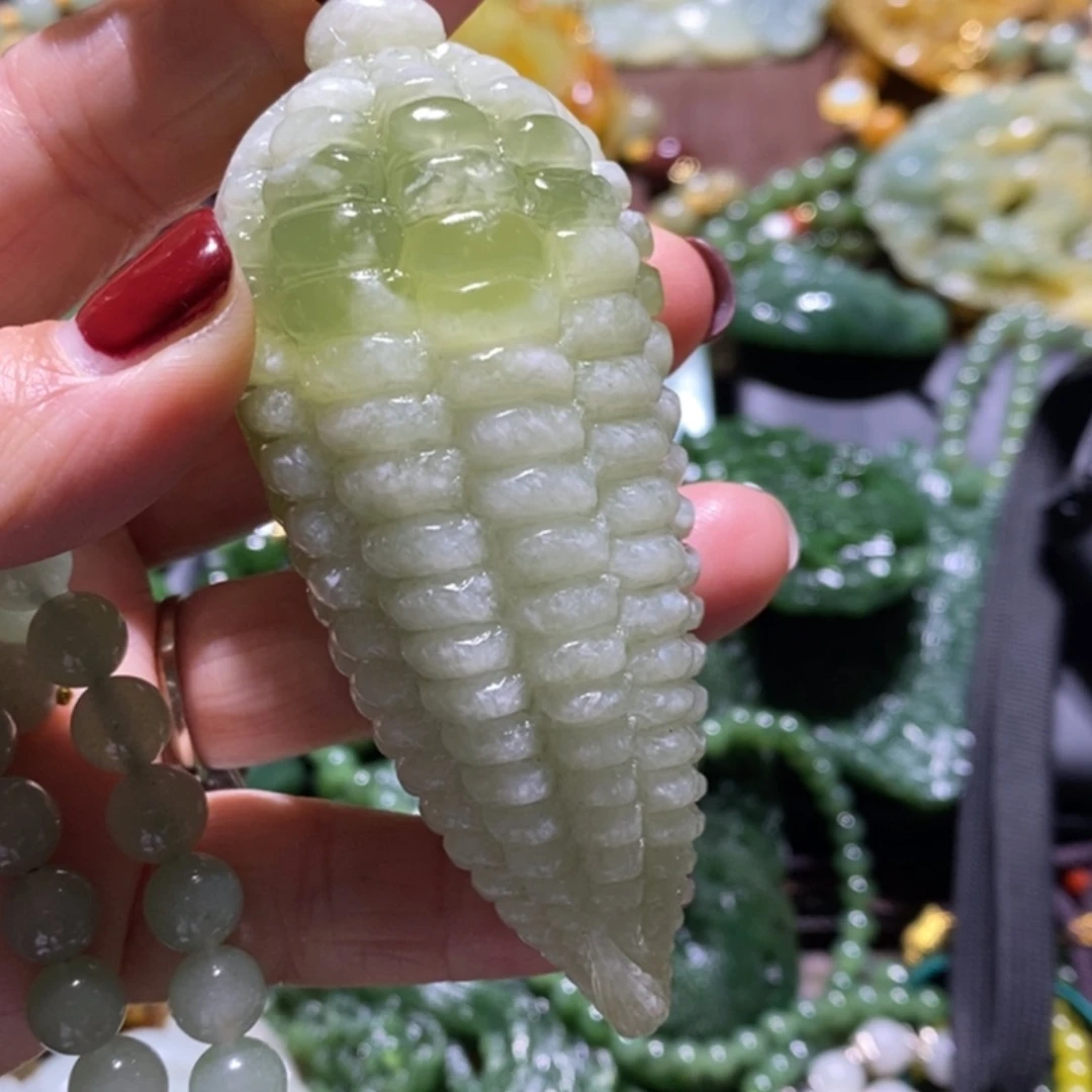 【闪购商品】岫玉毛衣链未镶嵌