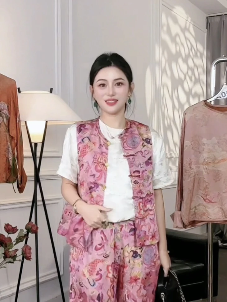 【好多马甲】新中式国风马夹气质显瘦时尚百搭