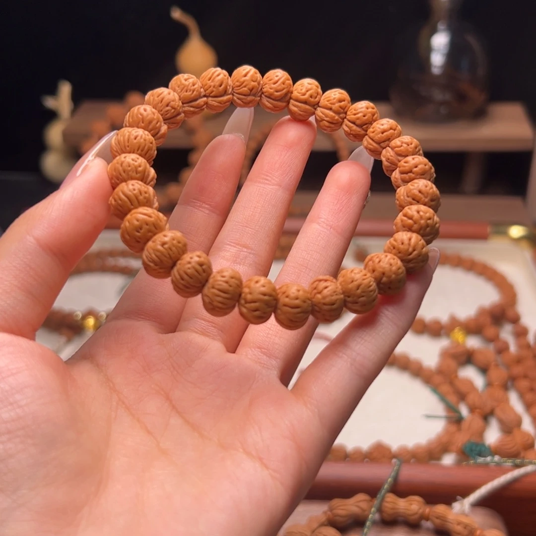 木质类陕西龙纹桃核1.2