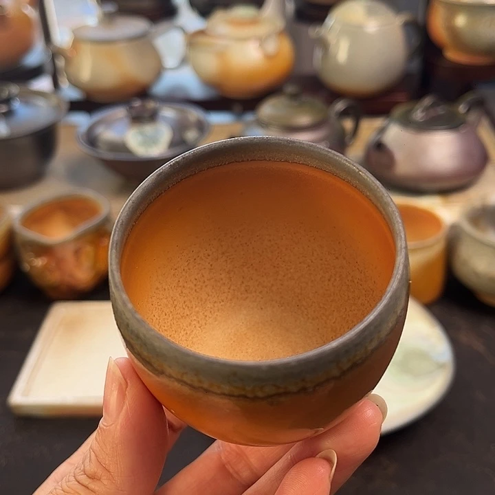 茶盏柴烧茶具柴烧茶具