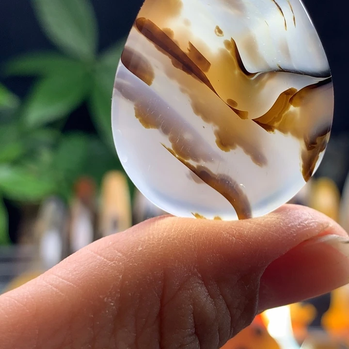 玛瑙/玉髓颈饰未镶嵌138