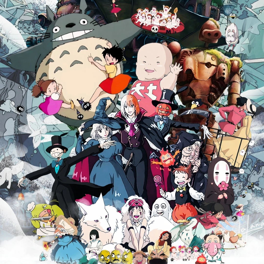 【CC/平拆】宫崎骏梦幻世界色纸周边二创卡牌盲盒(代拆)