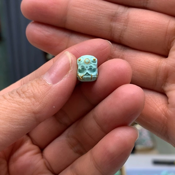 绿松石未镶嵌配饰