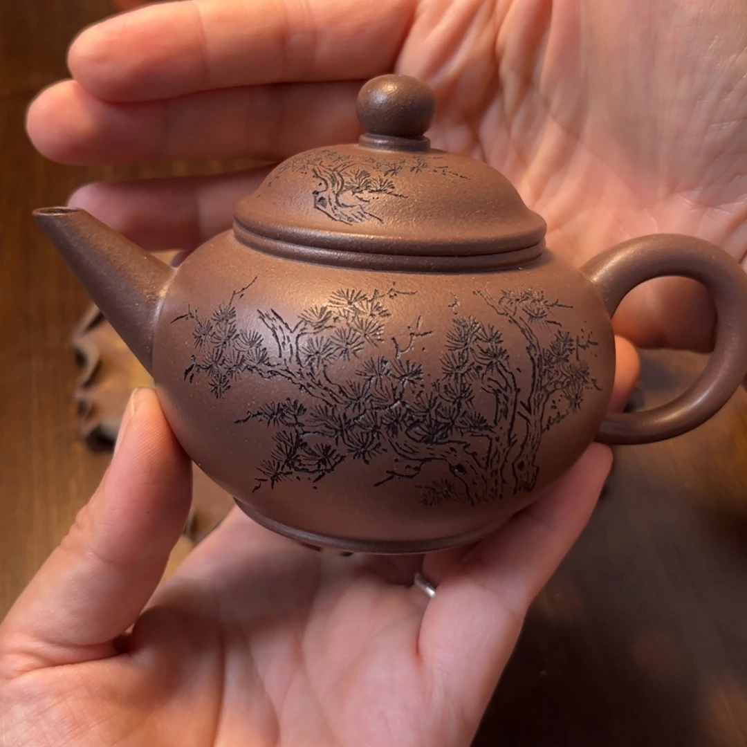 茶壶紫砂宜兴紫砂壶半手工制作