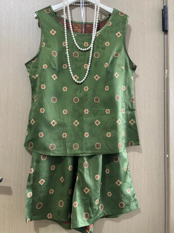 特价绿色小花朵套装