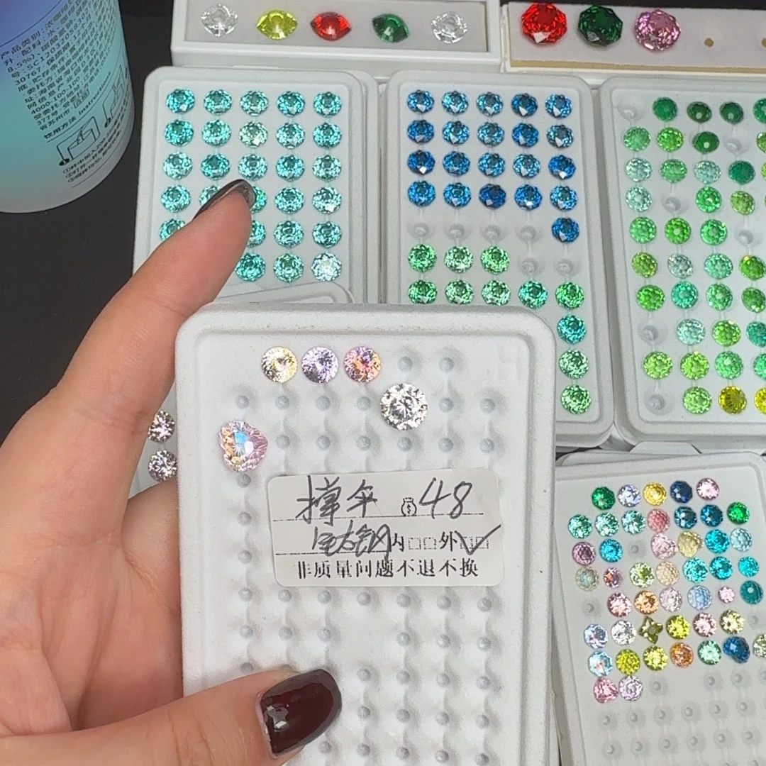 撑***伞锆石钛钢合金锆石耳钉非质量问题不退不换