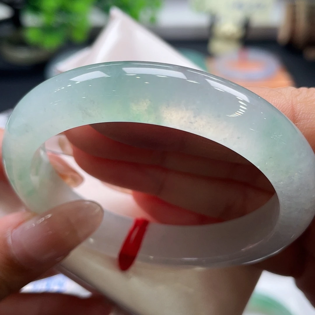 未镶嵌手镯翡翠58号52.2贵妃