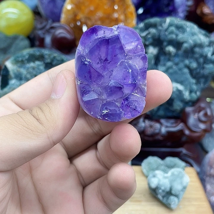 未镶嵌大型摆件（非配饰）紫晶