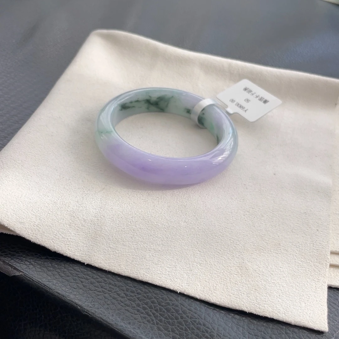 翡翠未镶嵌手镯纹50