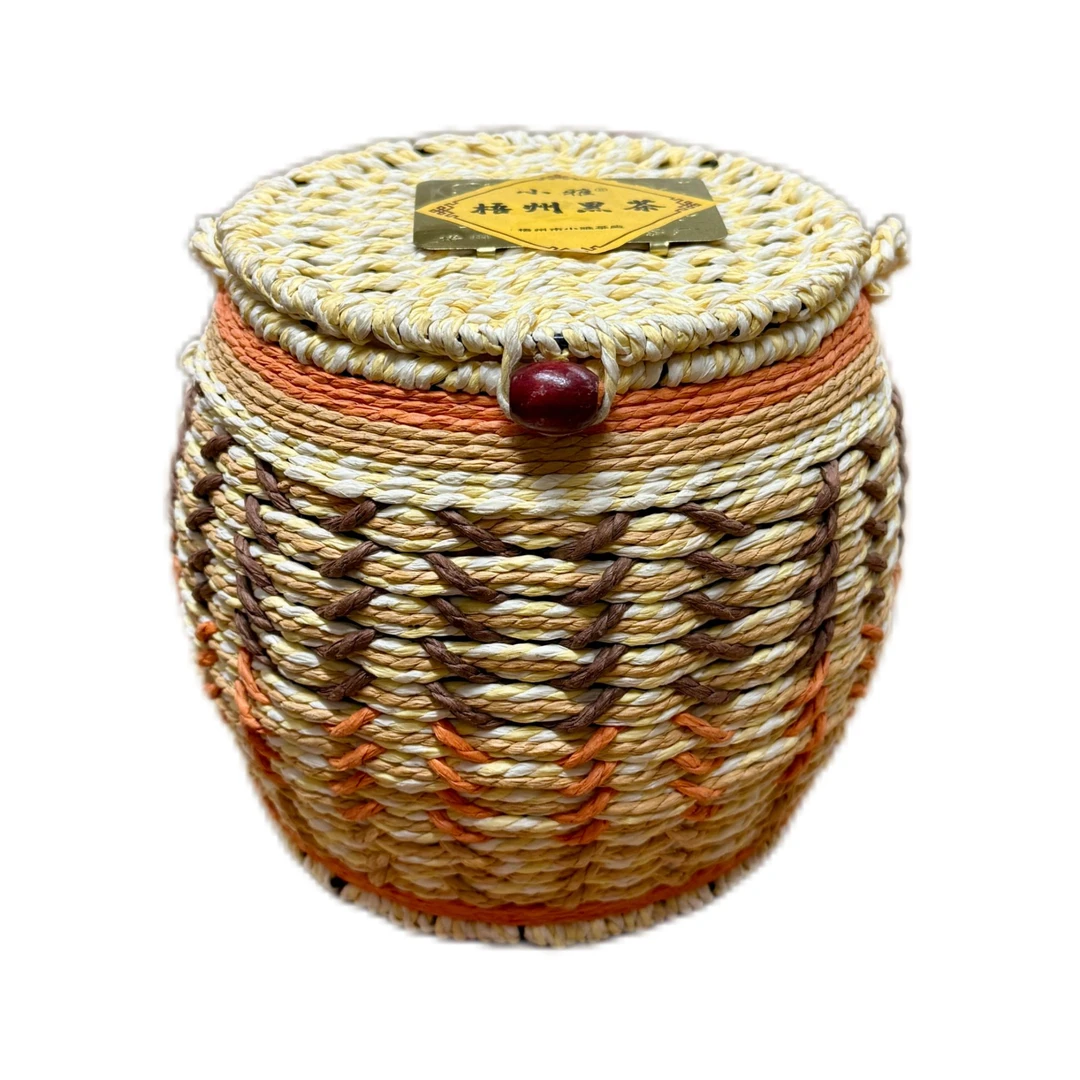 2007年小雅黑茶0803生茶原名六堡茶广西梧州特产纯净水发酵养生茶