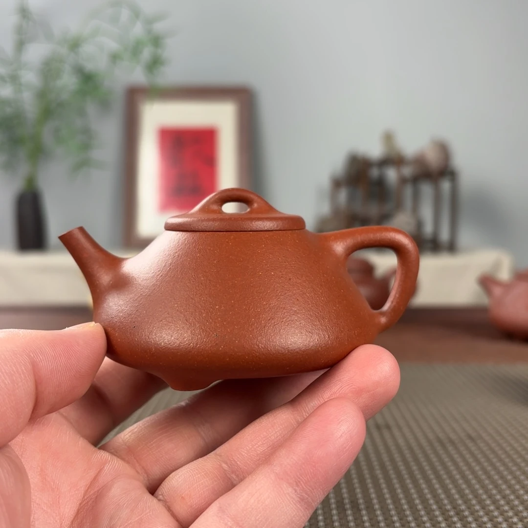 紫砂茶壶黄龙山原矿紫砂壶130