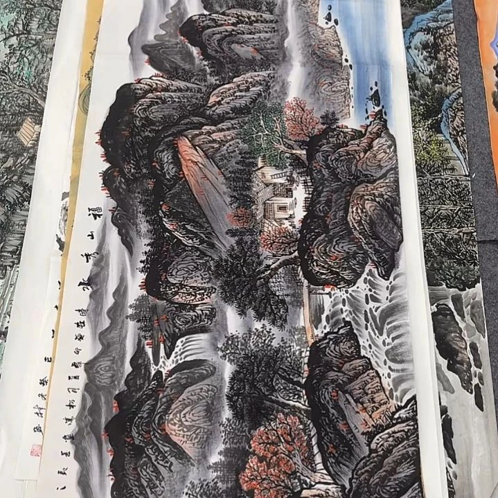 国画一二三一二三