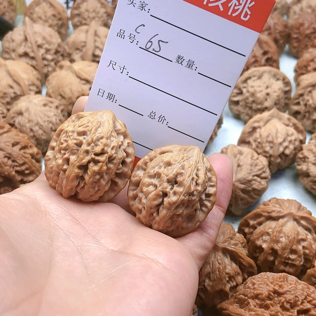 把件桃核65号野生小众34尺