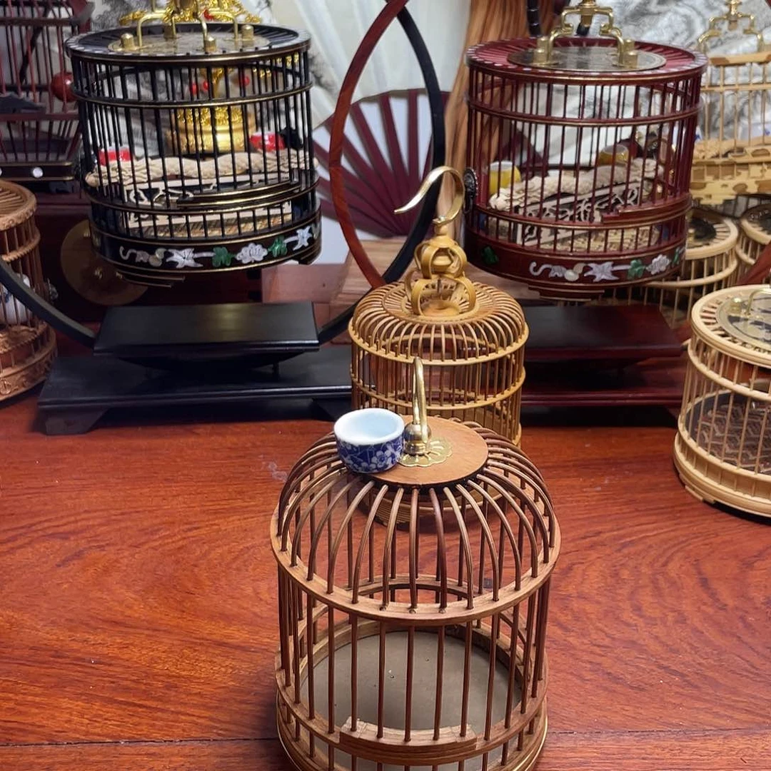 黄金檀圆形蝈蝈笼福利款