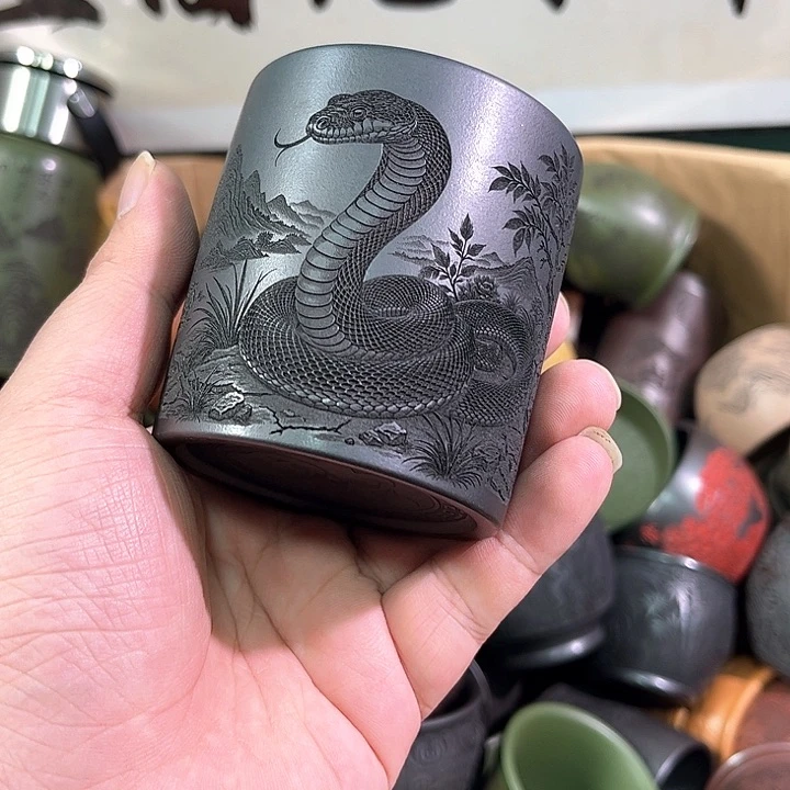茶杯紫砂全手工紫砂主人杯
