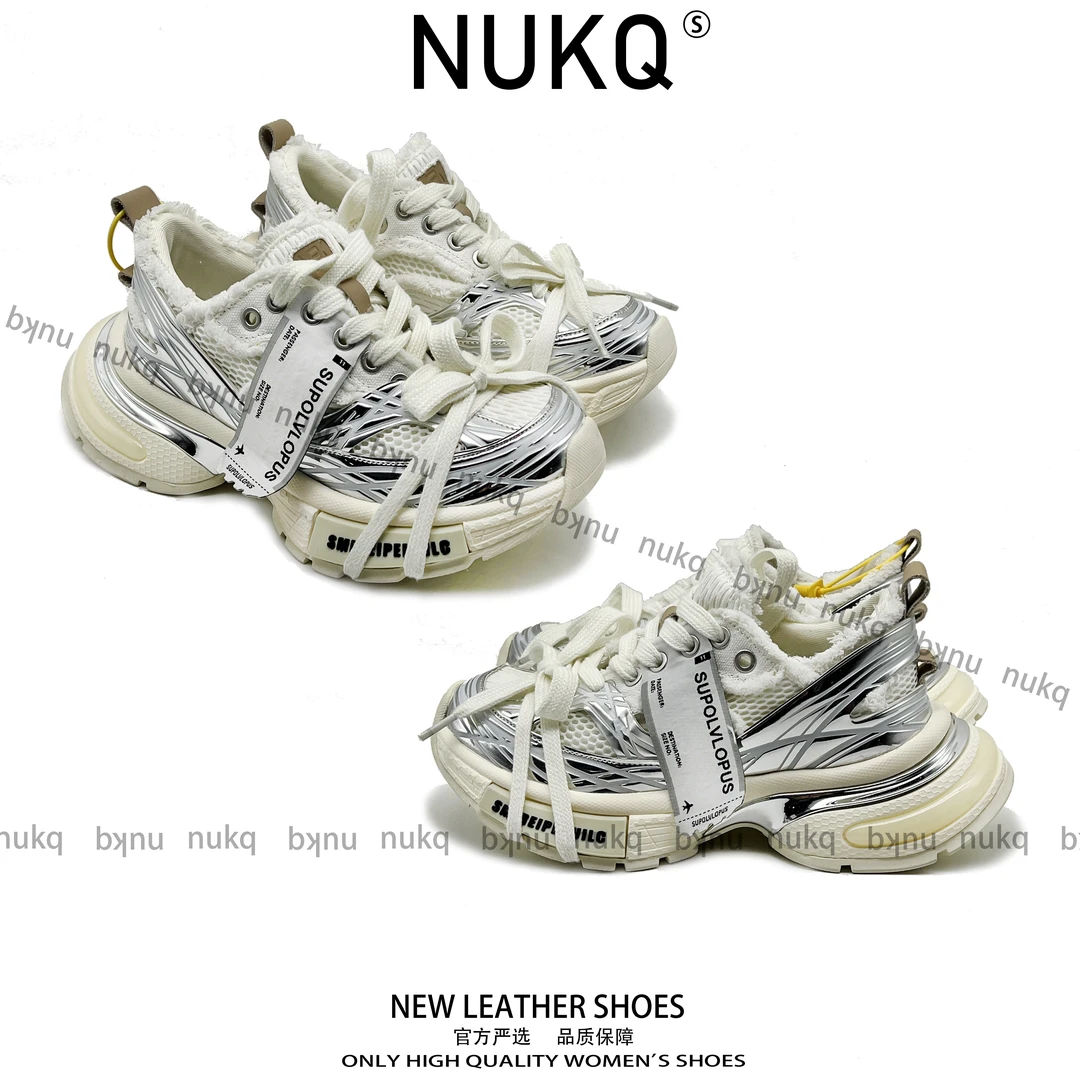 【NUKQ】高跟厚底 时尚精品老爹鞋