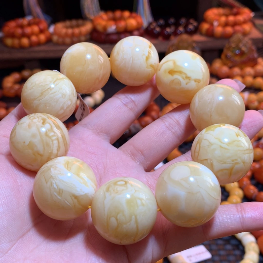 【闪购商品】手串蜜蜡未镶嵌蜜蜡手串
