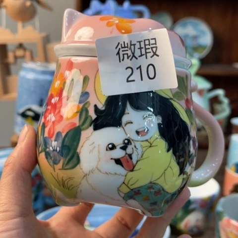 炉景德镇釉下手绘陶瓷