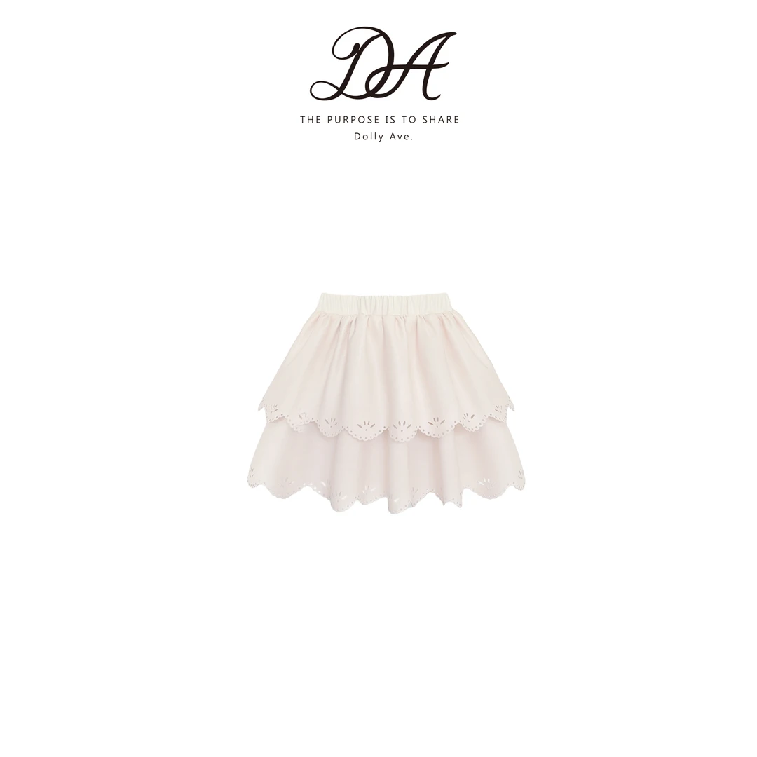 【现货】Dolly Ave「少女系列」高定环保蛋白皮时尚女童半裙