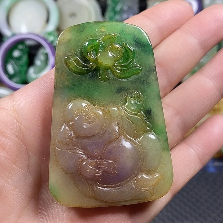 紫金钵盂菩提吊坠