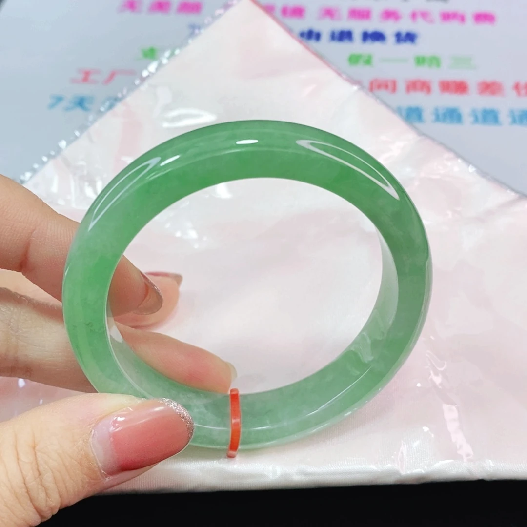 未镶嵌手镯翡翠53.5圈