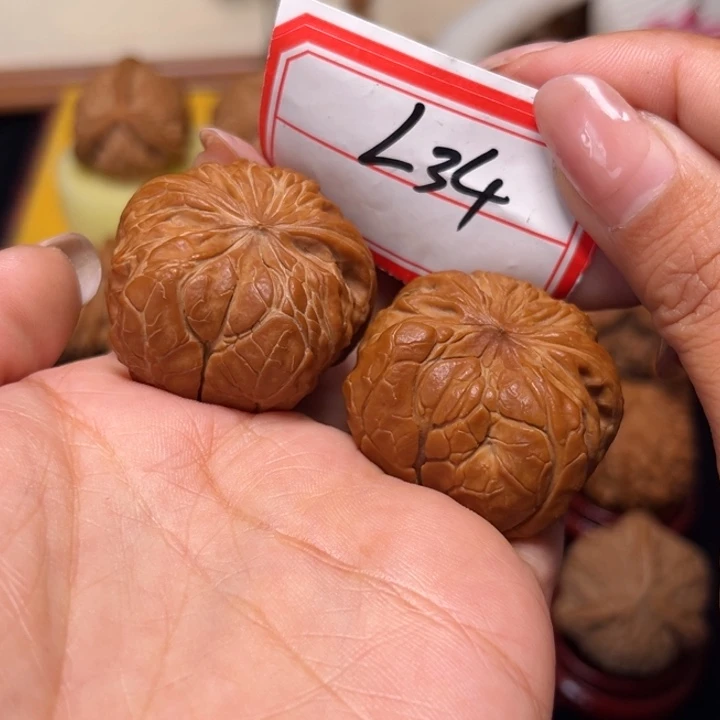 吊坠文玩核桃34.5尺磨盘蛇34