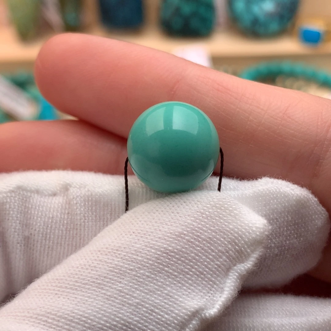 未镶嵌绿松石珠宝半成品