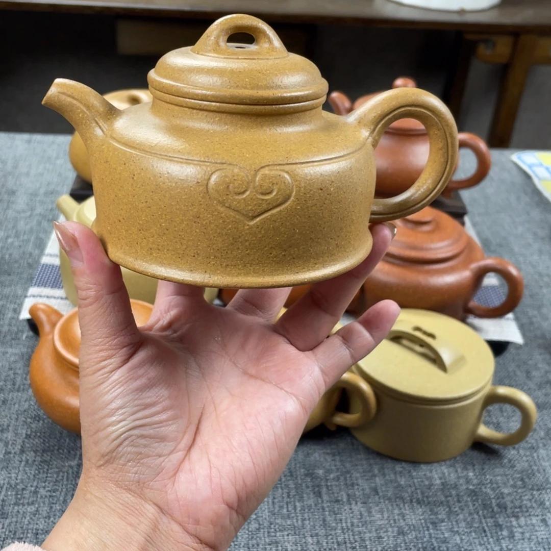茶壶紫砂黄金段如意德钟全手30目249