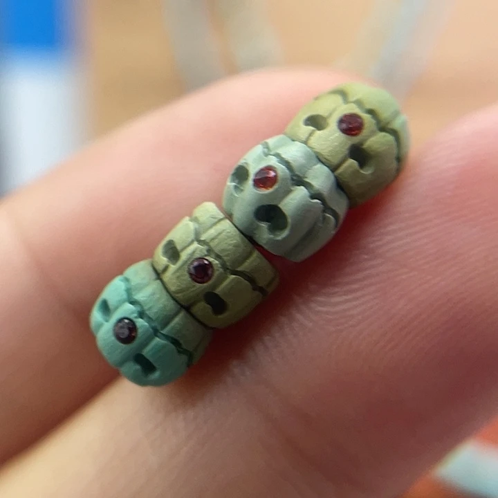 格****绿松石未镶嵌珠宝奇石