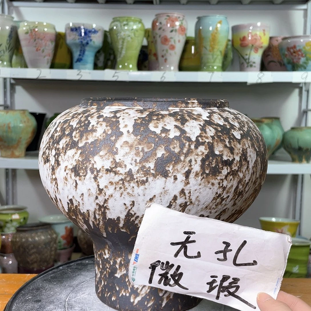 景德镇陶瓷花盆花器暇256