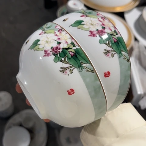 其他瓷4.8寸碗两个陶瓷