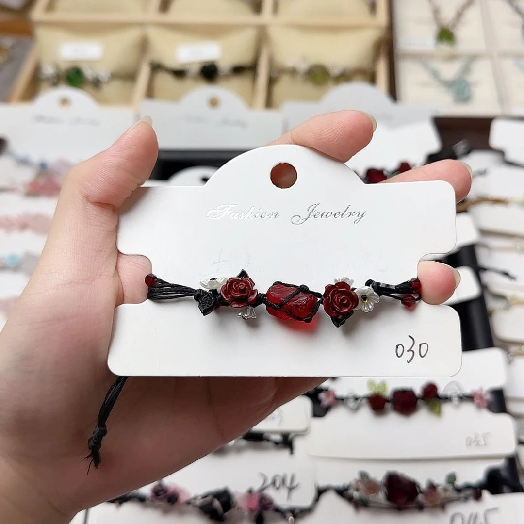 纯铜石英石030手链