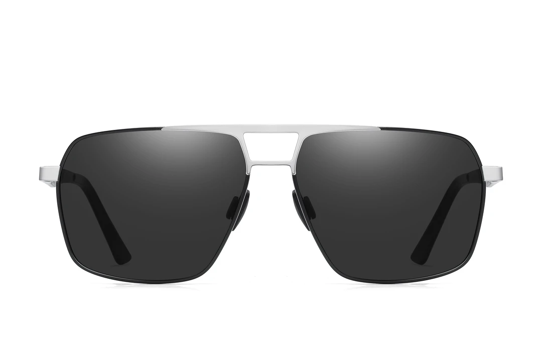 2025新款开车驾驶墨镜男士金属偏光时尚太阳镜夜视镜