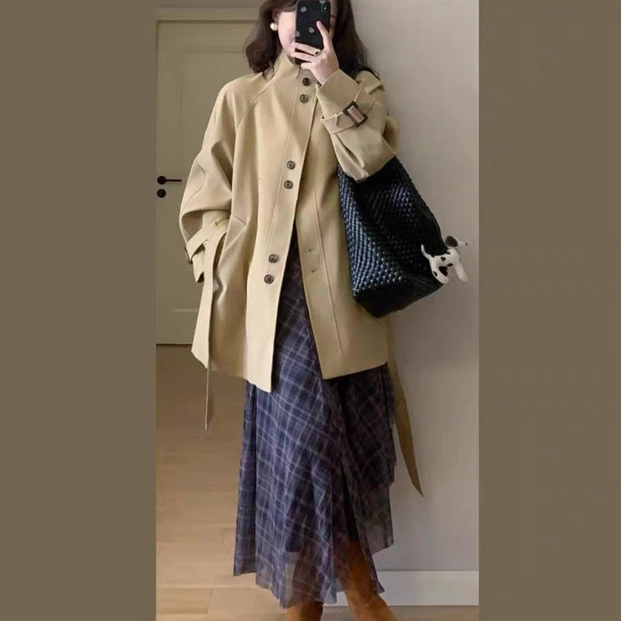 欣家女装 扣号过款 优雅中长款