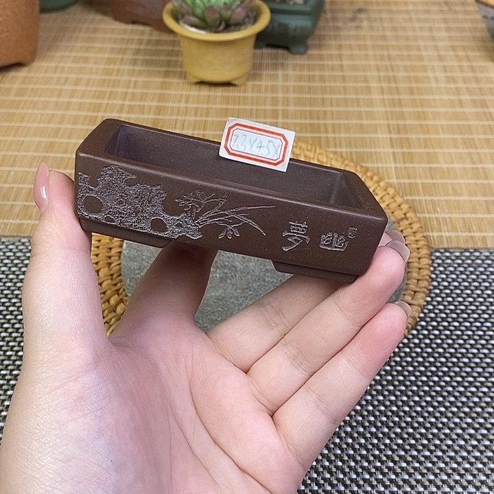 宜兴紫砂精品花盆