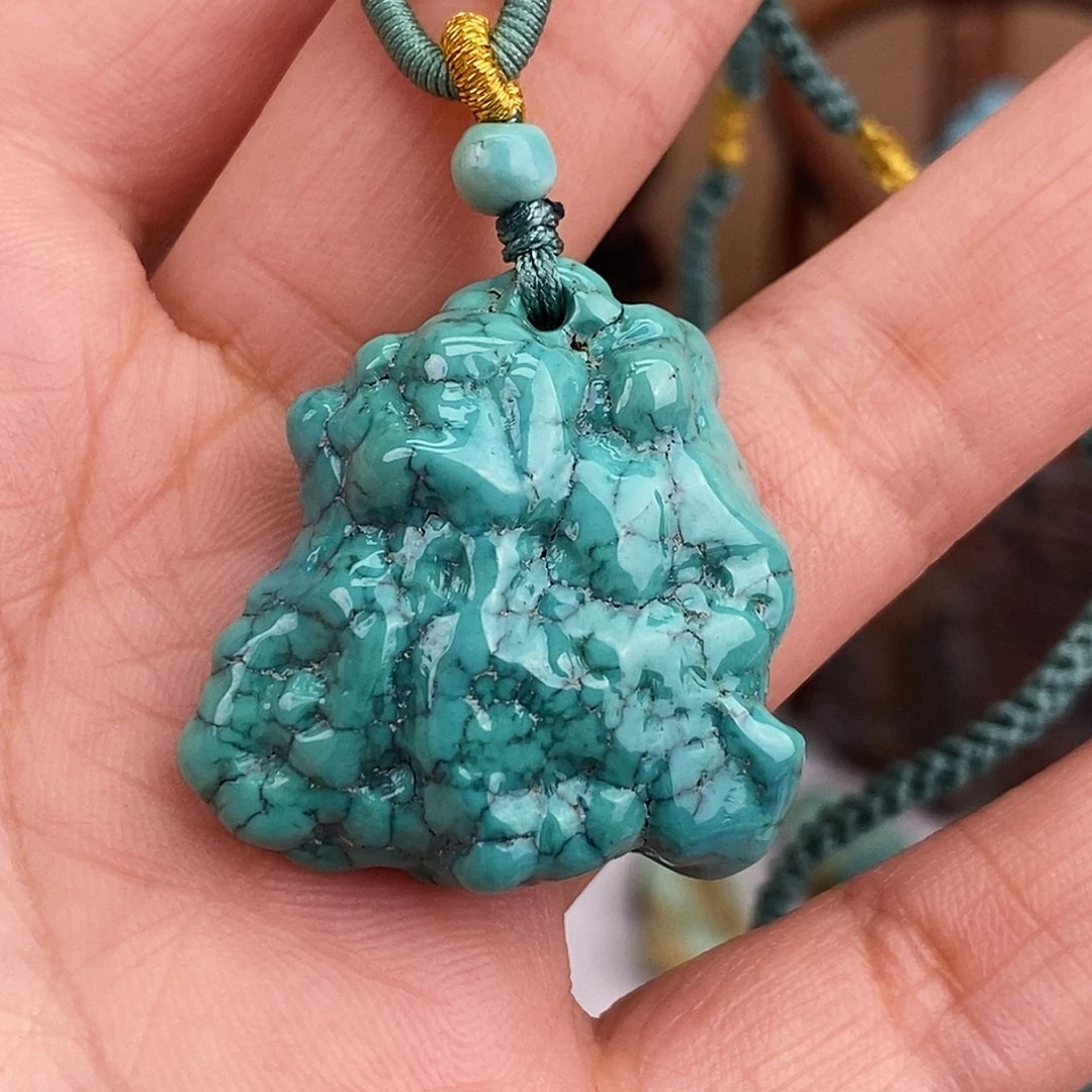 绿松石未镶嵌原矿