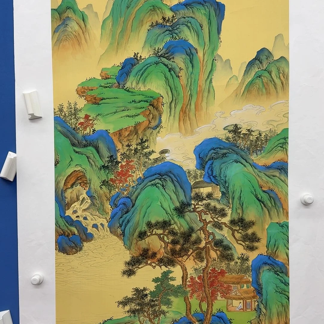 国画多次参加国内外大型