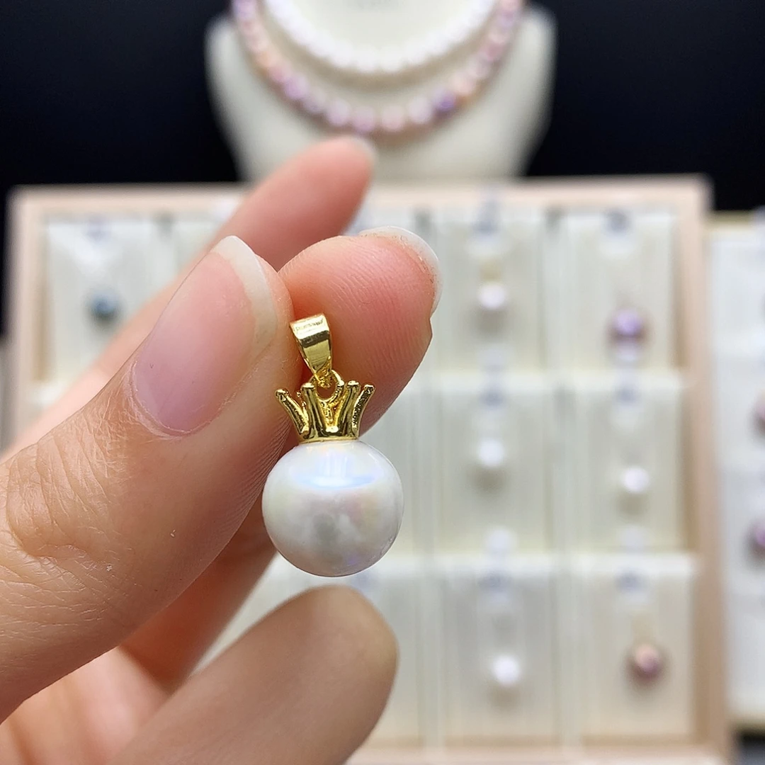 合金颈饰淡水珍珠