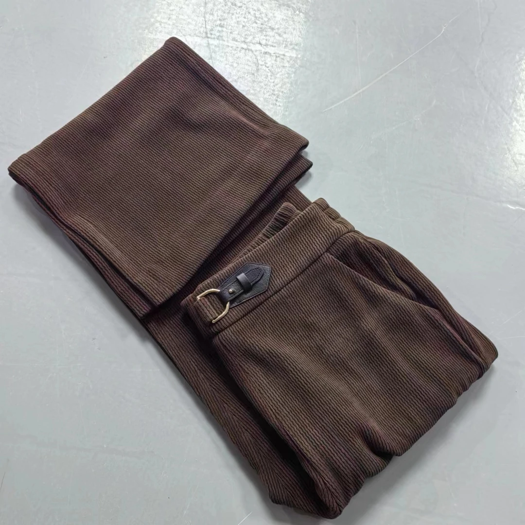 【南油玲姐】咖啡色休闲裤89016