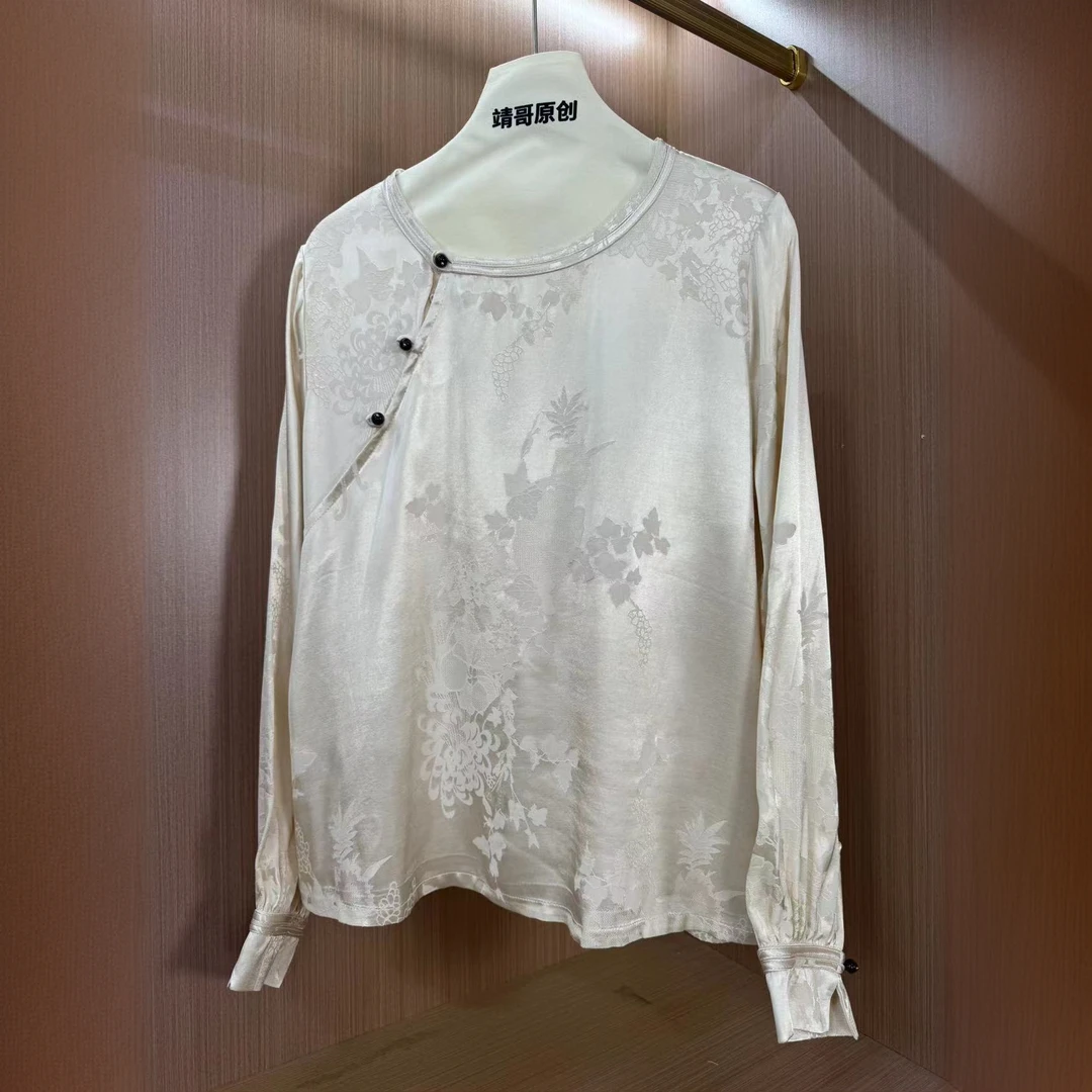 新中式宽松气质百搭款上衣4462