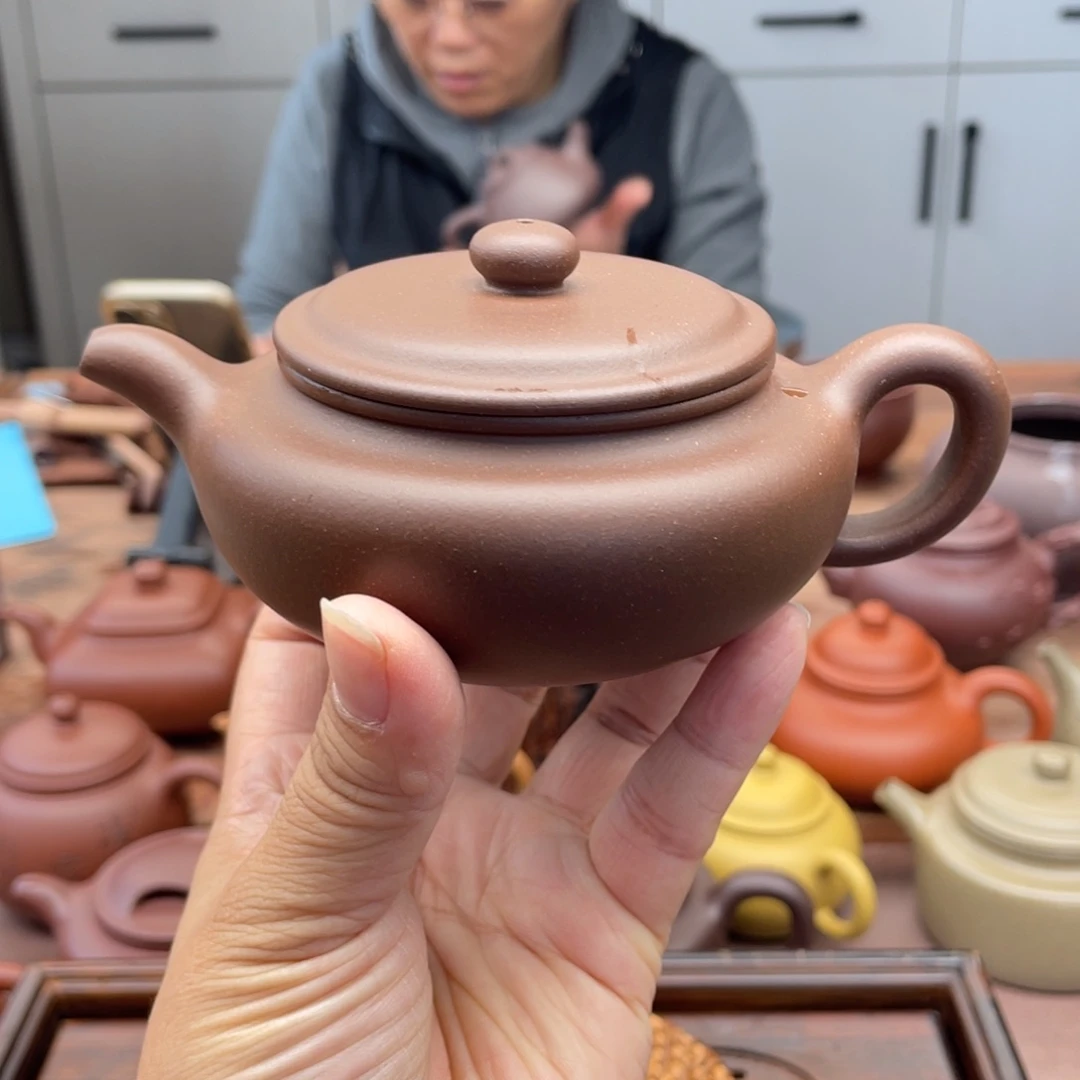茶壶紫砂底槽清扁腹