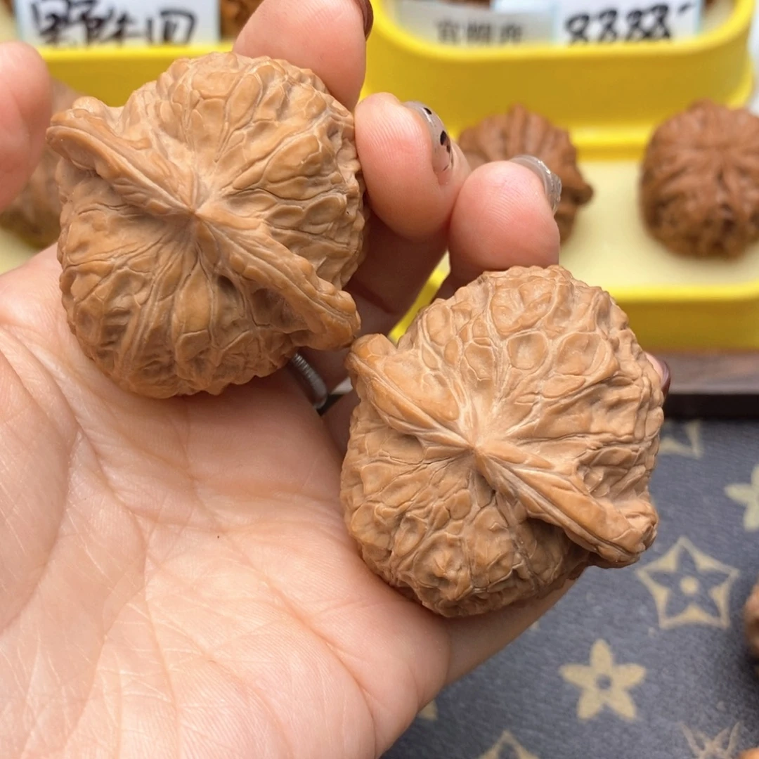 把件文玩核桃45尺南瓜墩