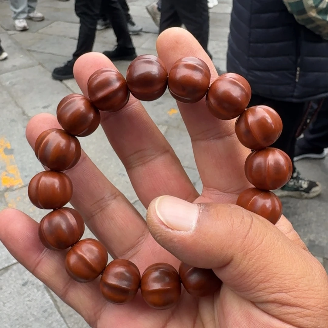 猴头核桃吊坠精品手盘猴头手串