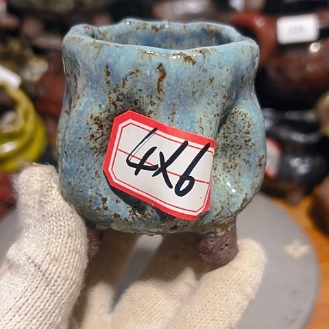 粗陶花盆手工花盆制作