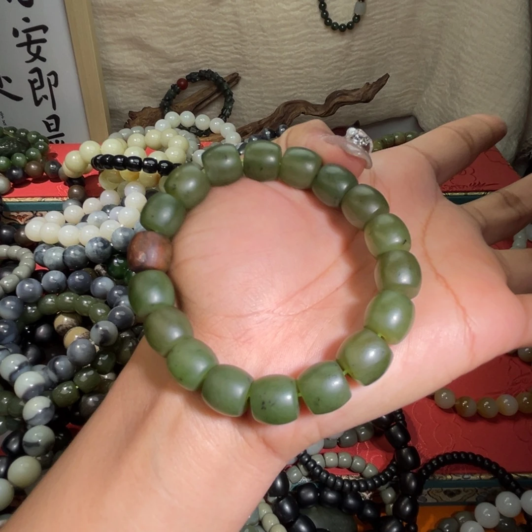 和田玉手链未镶嵌