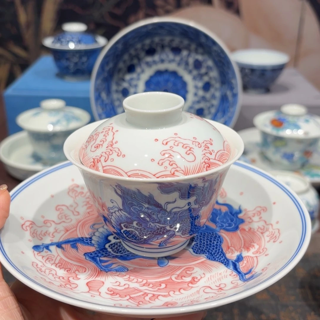 瓷片景德镇纯手工手绘
