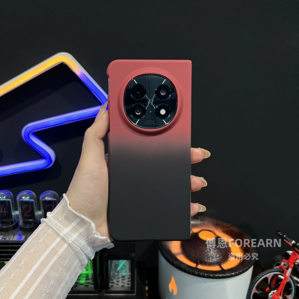 适用于OPPOFindN5手机壳折叠屏findn5超薄保护套新款渐变高级女